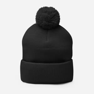 Pom-Pom Knit Cap by Sportsman