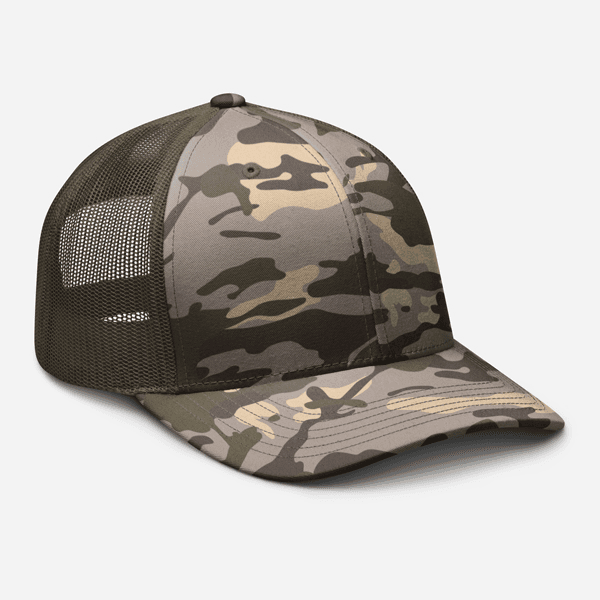 Camouflage Trucker Hat by Otto Cap