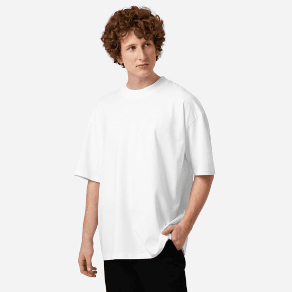 Unisex Organic Oversized High Neck Blaster 2.0 T-Shirt by Stanley/Stella