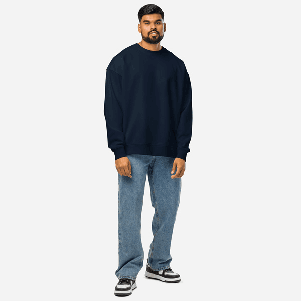 Unisex Organic Oversized Raddler 2.0 Sweatshirt by Stanley/Stella