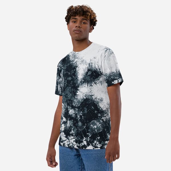 Unisex Oversized Tie-Dye T-Shirt by Shaka Wear