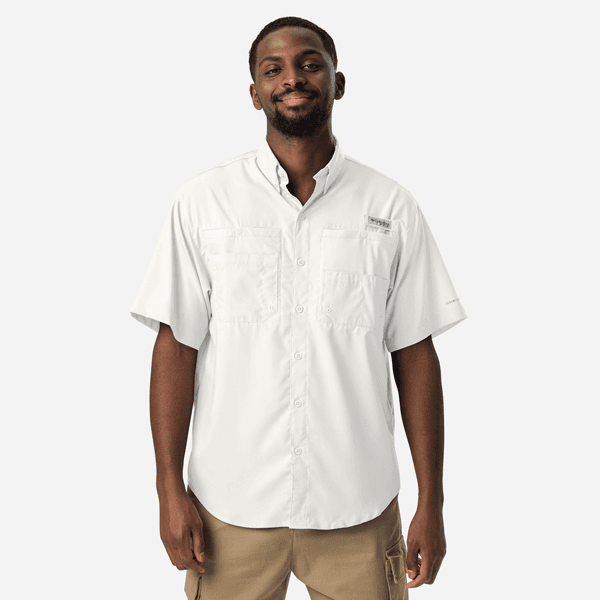Men’s Columbia Short Sleeve Button Shirt by Columbia