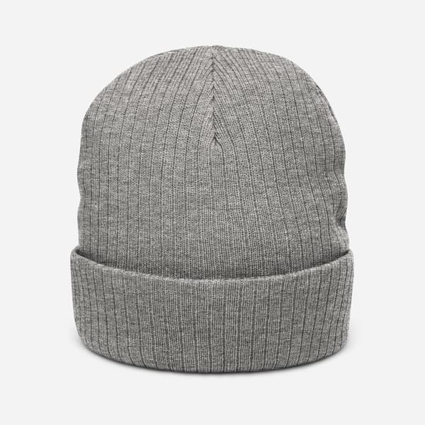 Ribbed Knit Beanie by Atlantis