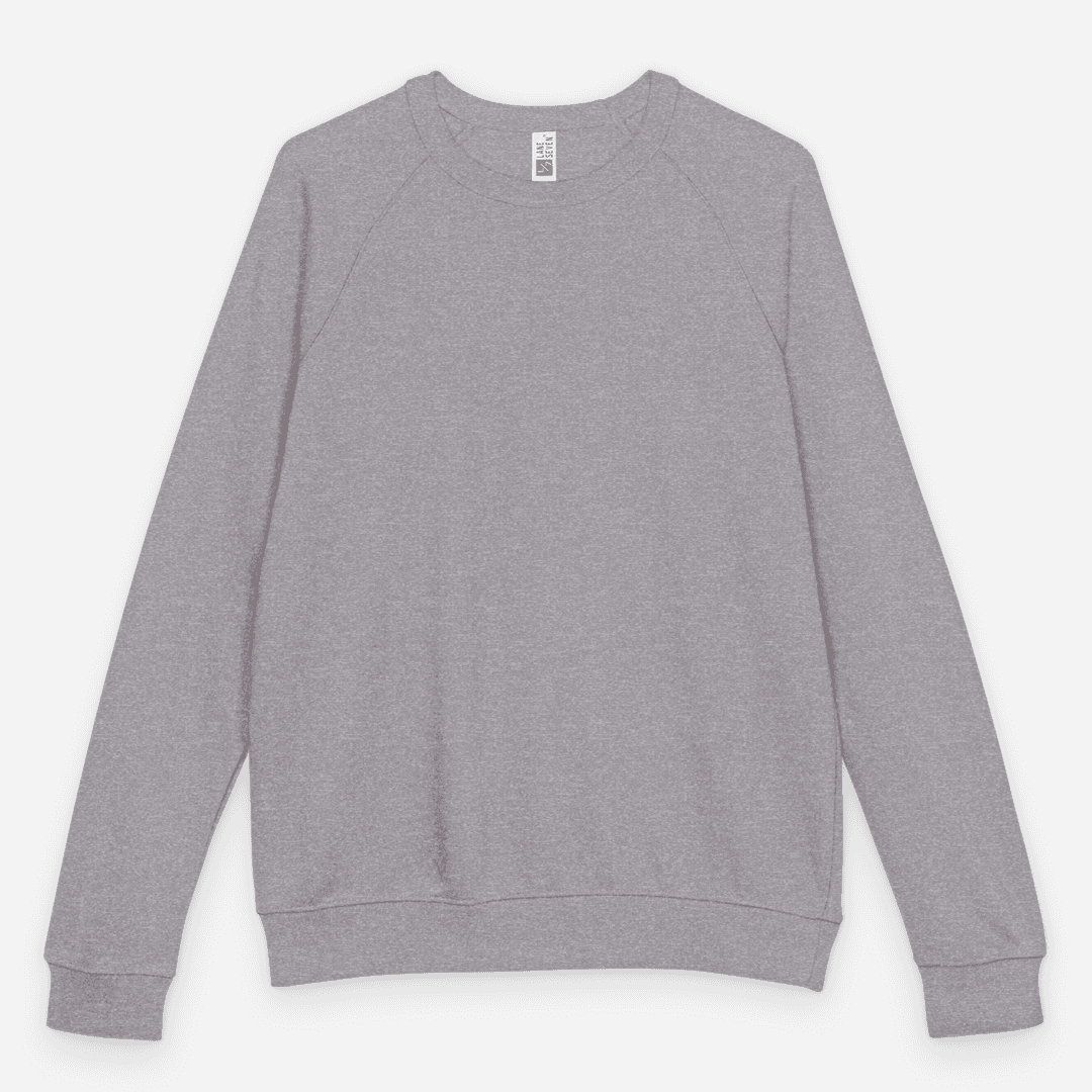 Unisex French Terry Raglan Crewneck by Lane Seven