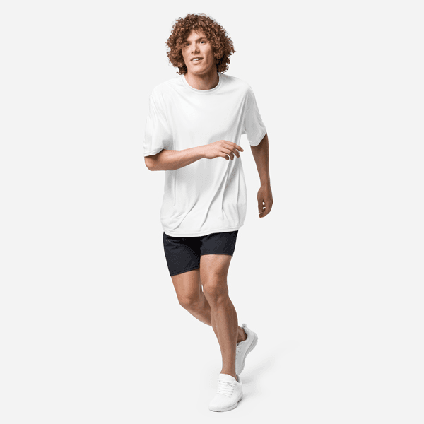 Unisex Performance Crew Neck T-Shirt by A4