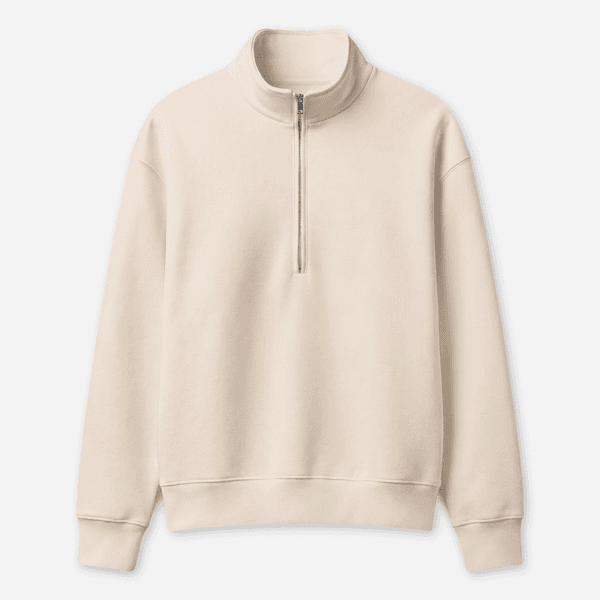 Unisex Heavyweight Half Zip Pullover by Bella + Canvas