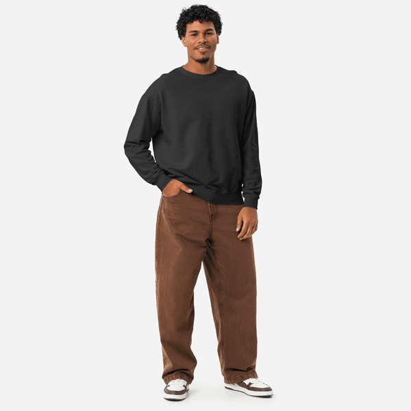 Unisex Garment-Dyed Lightweight Fleece Crewneck Sweatshirt I Comfort Colors 1466 by Comfort Colors