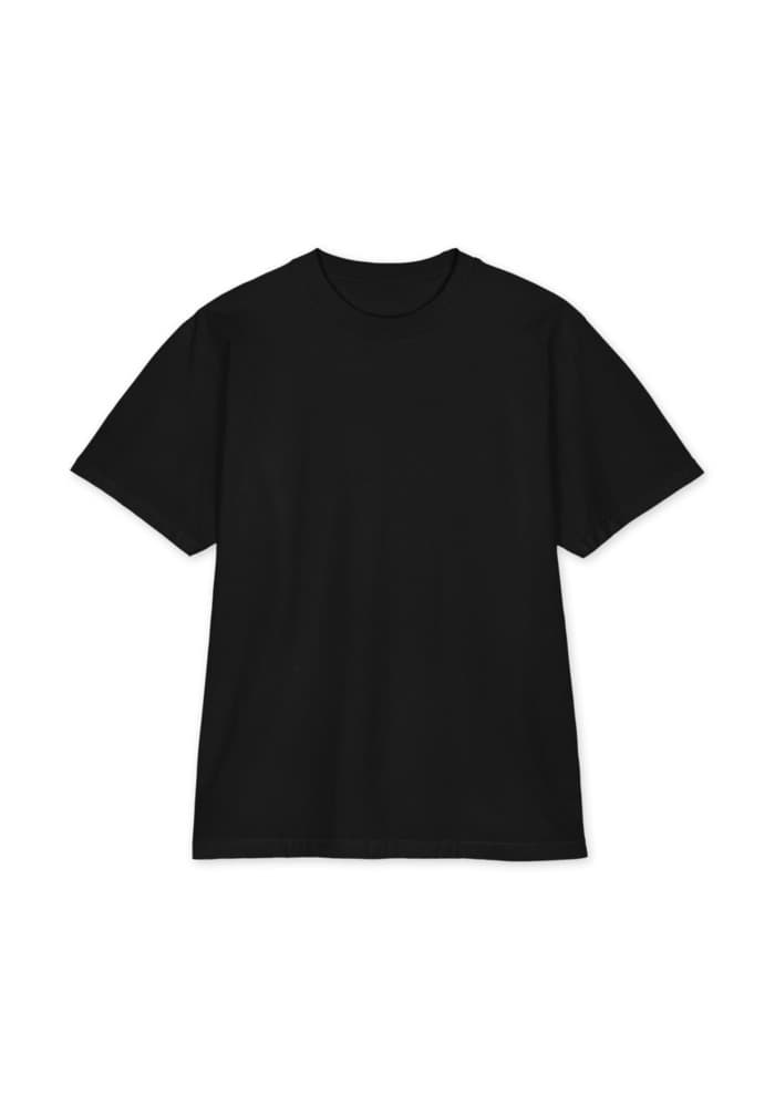 Unisex Max Heavyweight Short Sleeve in Black