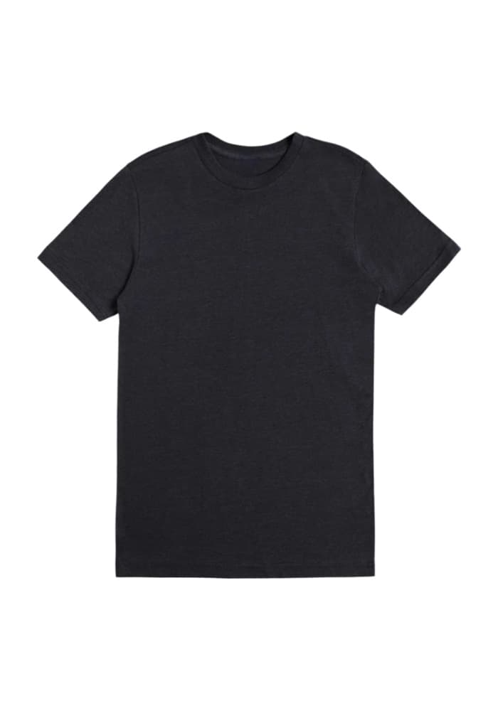 Unisex Deluxe CVC T-Shirt in Black Heather