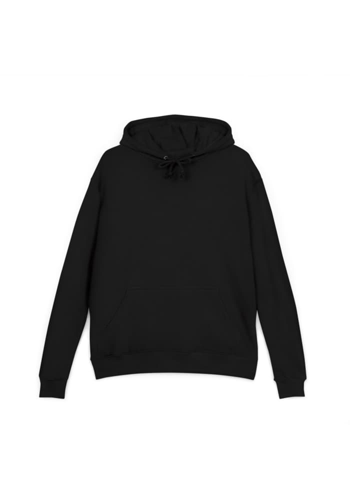 Unisex French Terry Hoodie in Black