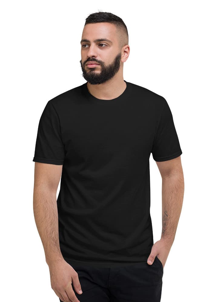 Unisex Lightweight T-Shirt in Black