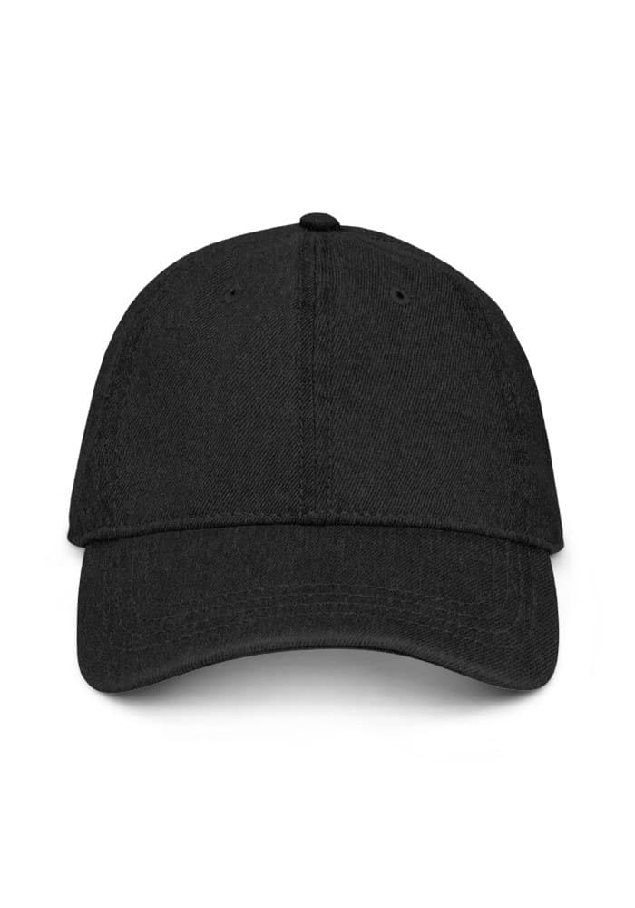 Denim Hat in Black