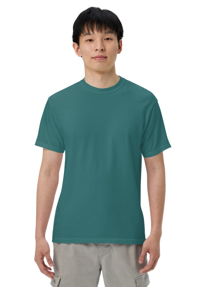 Unisex Garment-Dyed Heavyweight T-Shirt in Emerald