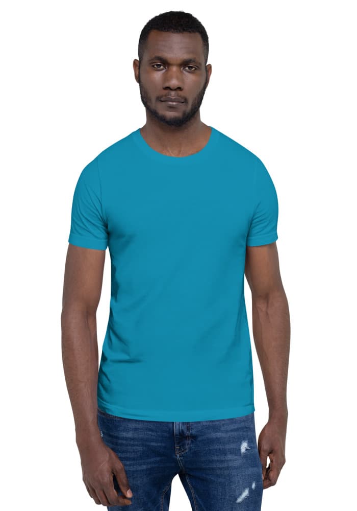 Unisex Staple T-Shirt in Aqua