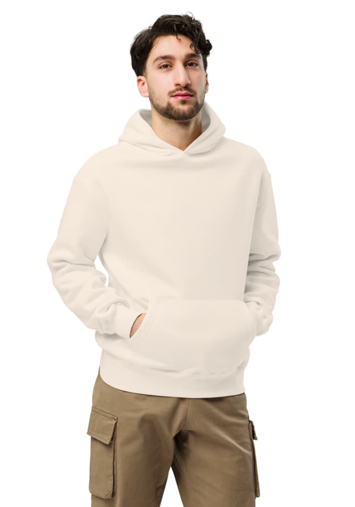 Unisex Relax Hoodie in Bone