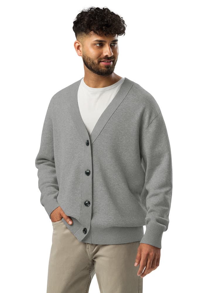 Unisex Knitted Cardigan in Custom