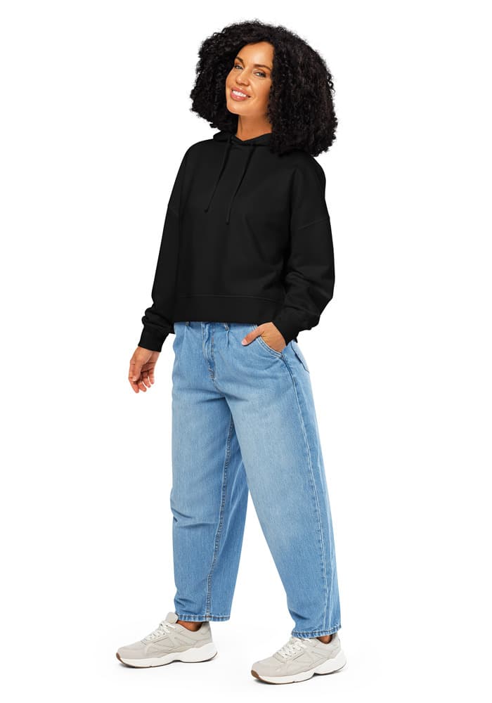 Women's Organic Stella Nora Hoodie in Black