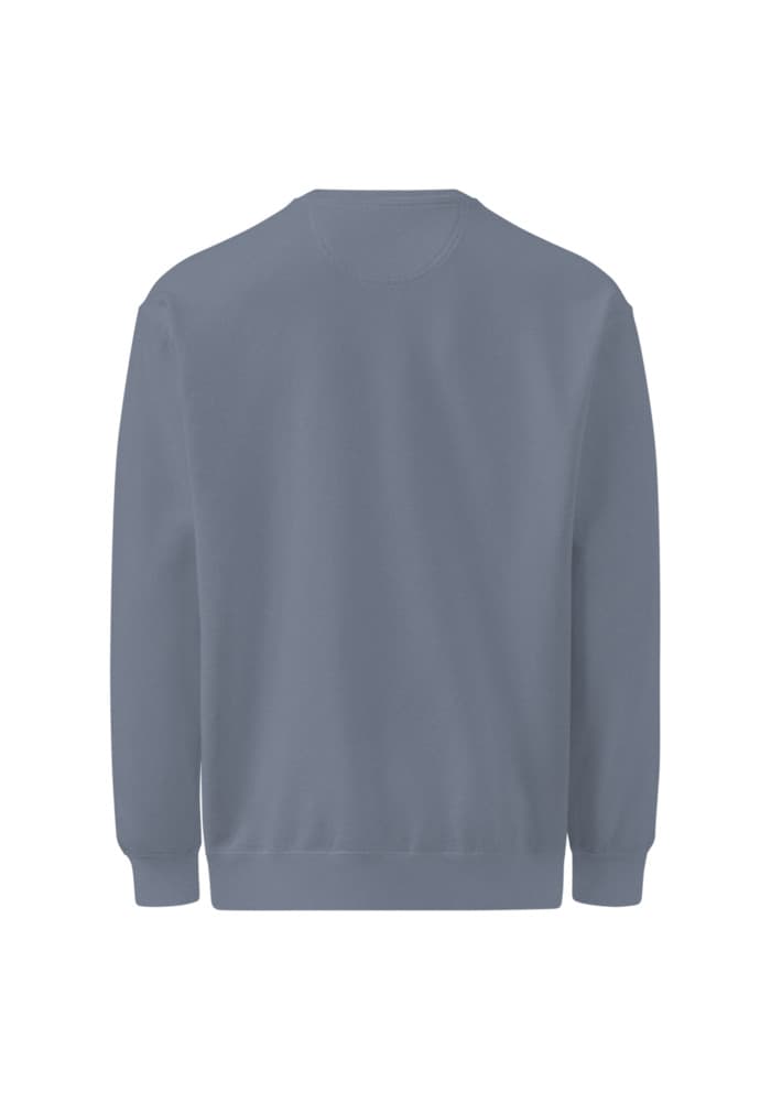 Unisex Garment-Dyed Sweatshirt in Blue Jean