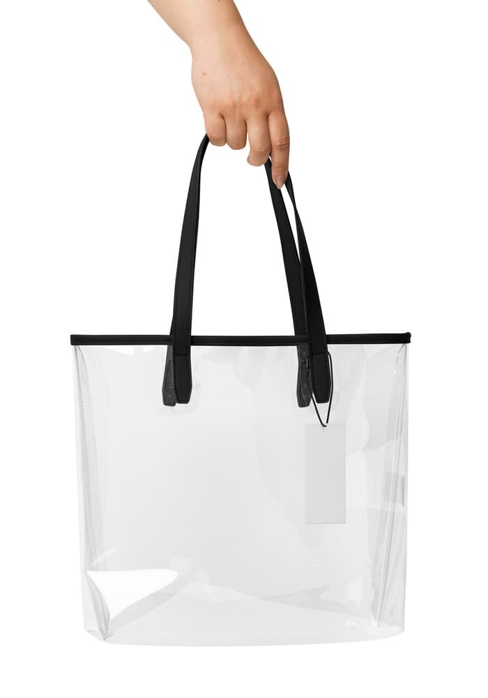 Clear Tote Bag in its colour