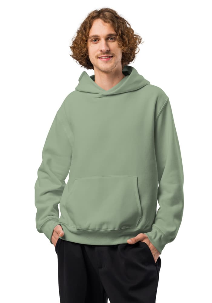 Unisex Oversized Heavyweight Hoodie in Sage